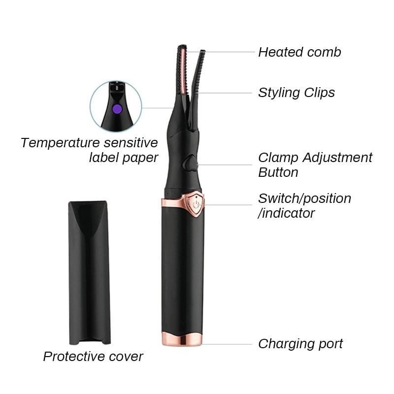 Cilifer® 🔥⚡Elektrischer Wimperncurler für sofortigen Glam✨👁️ D01