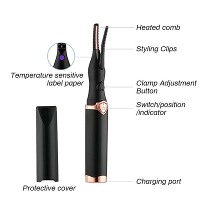 Cilifer® 🔥⚡Elektrischer Wimperncurler für sofortigen Glam✨👁️ D01
