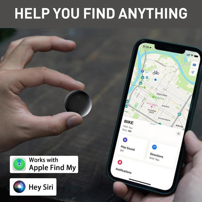 GPS-Tracker für Autos – wetterfestes Magnetgehäuse, keine monatlichen Gebühren – Cilifer® Global Coverage Locator, kompatibel mit Apple FindMe (iOS) und Android, austauschbarer Akku🕵🏻‍♀️🔎M1