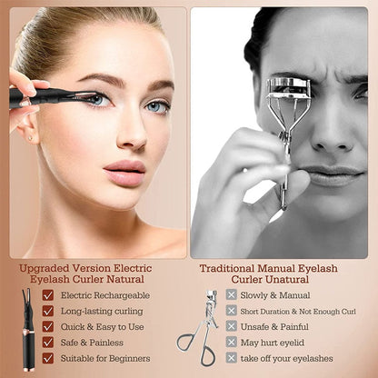 Cilifer® 🔥⚡Elektrischer Wimperncurler für sofortigen Glam✨👁️ D01