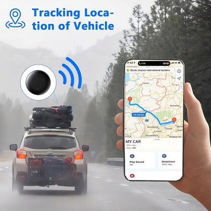 GPS-Tracker für Autos – wetterfestes Magnetgehäuse, keine monatlichen Gebühren – Cilifer® Global Coverage Locator, kompatibel mit Apple FindMe (iOS) und Android, austauschbarer Akku🕵🏻‍♀️🔎M1