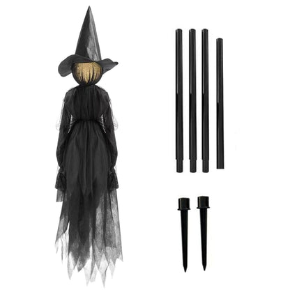 2025 Halloween-Special 🧙‍♀️Beleuchtete Halloween-Hexenstangen