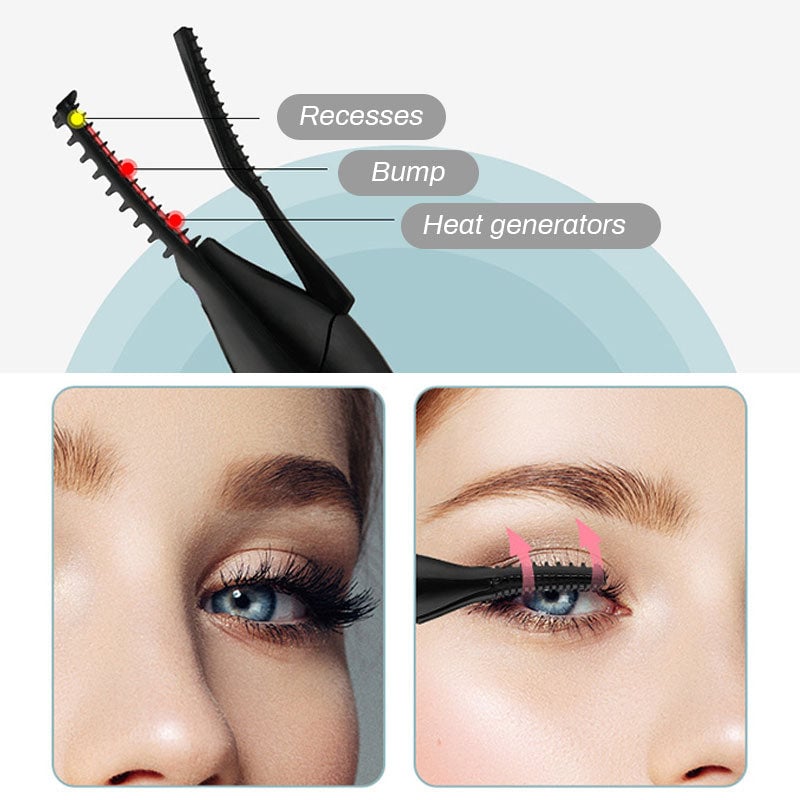 Cilifer® 🔥⚡Elektrischer Wimperncurler für sofortigen Glam✨👁️ D01