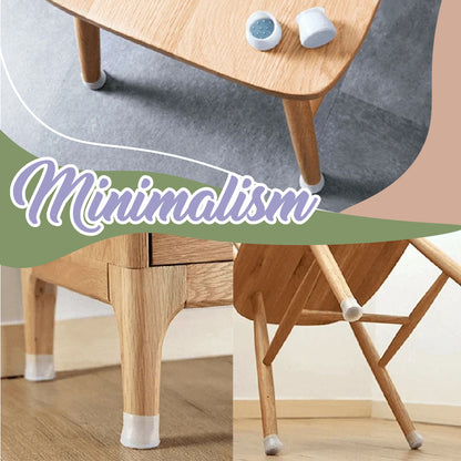 Furniture Leg Silicone Felt Protection Cover