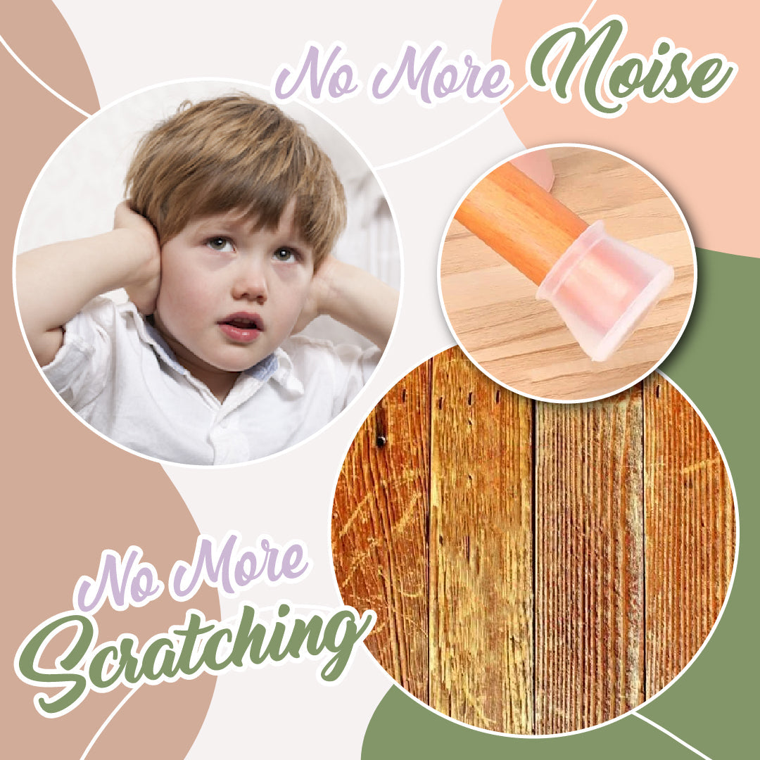 Furniture Leg Silicone Felt Protection Cover