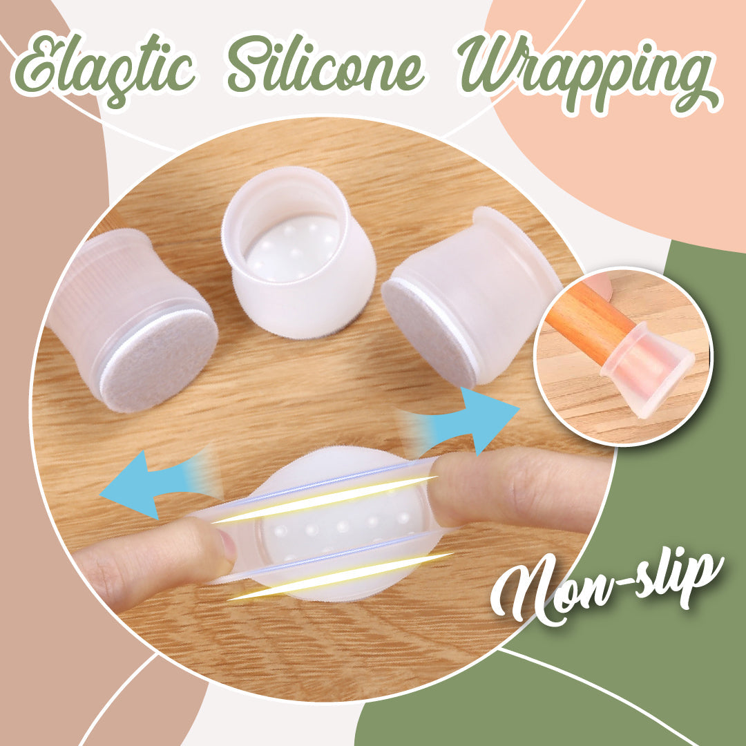 Furniture Leg Silicone Felt Protection Cover