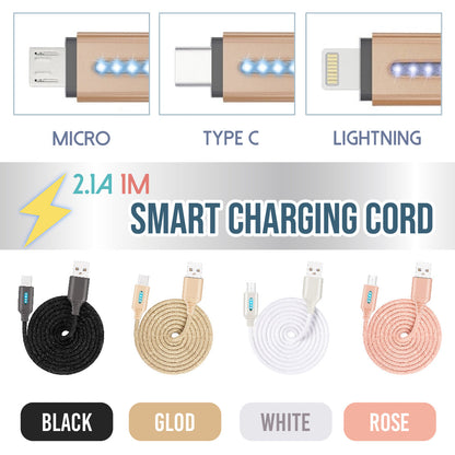 Glowing Smart Charging Cord